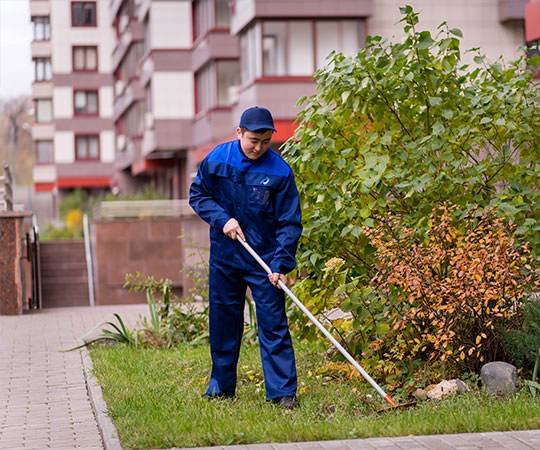 Уборка территории в Курске и  Курской области